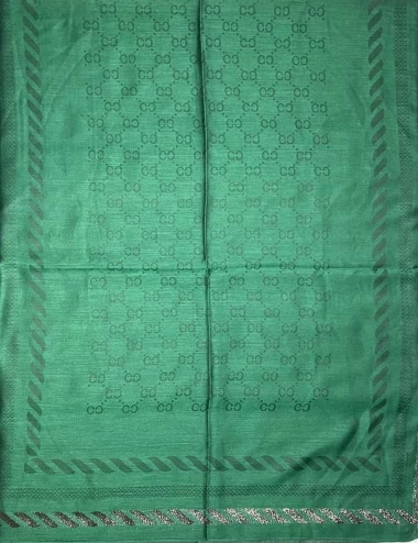 شال ژاکارد حاشیه لمه وارداتی عرض 80 کد 5973