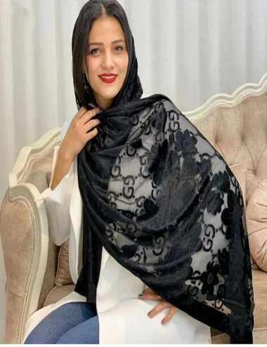 شال مخمل منگوله دار اعلا