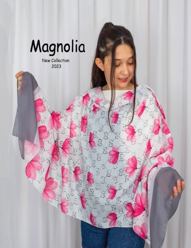 شال نخی کریستال دخترانه عرض 75 کد 8476
