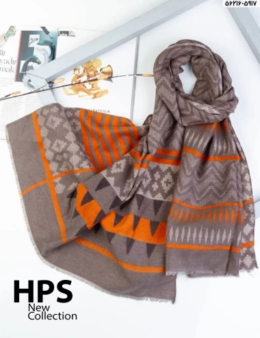 شال موهر ریشه دار عرض 75 کد 5621605917