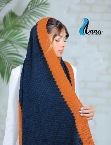 شال بافت ریشه دار عرض 60 کد 5820