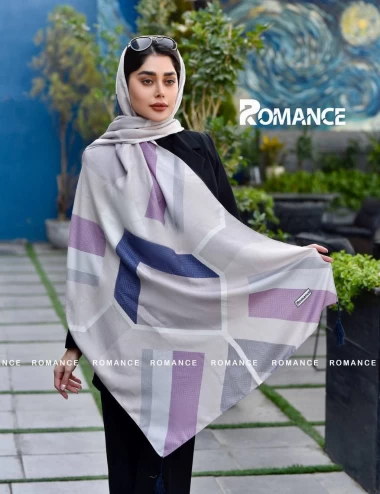 شال نخی پاییزه منگوله دار عرض 75 کد 5954