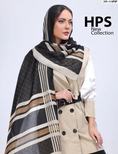 شال سی آی اسکارف منگوله دار عرض 75 کد 61600107413