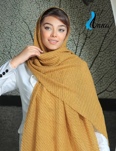 شال بافت ریشه دار عرض 65 کد 5832
