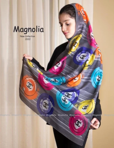 شال نخی دخترانه عرض 75 کد 0556