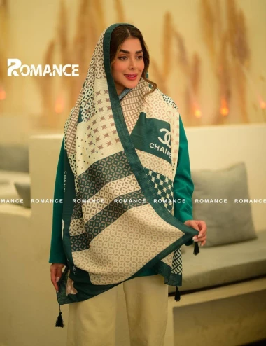 شال پاییزه منگوله دار کد 10533