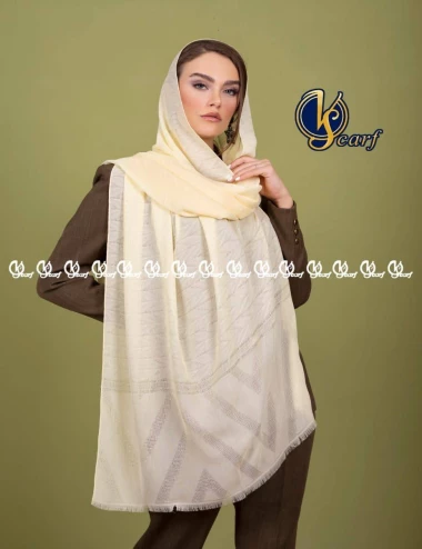 شال حریر لمه عطری عرض 75 کد 8531