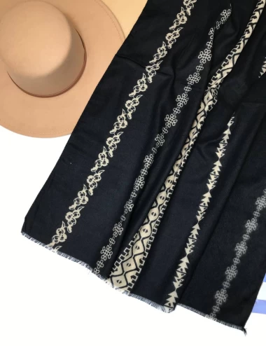 شال موهر وارداتی عرض 80 کد 6745