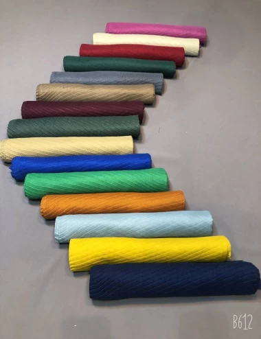 شال موهر پلیسه ساده عرض 70 کد 5797