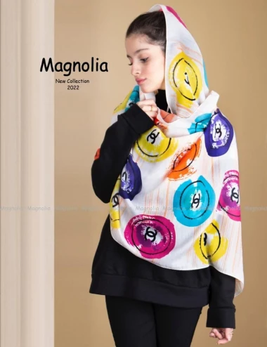 شال نخی دخترانه عرض 75 کد 0556