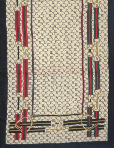 شال موهر ریشه دار عرض 80 کد 5463