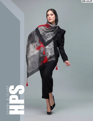 شال سی ای اسکارف  منگوله دار کد 61600101003