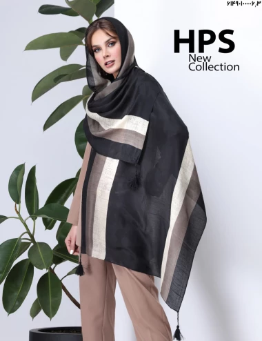 شال یونیک منگوله دار عرض 75 کد 61490100006-3