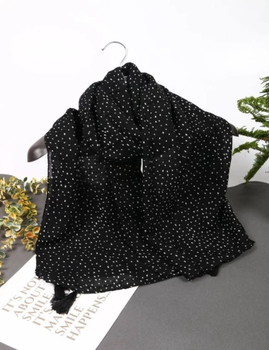 شال نخی منگوله دار کد 10346