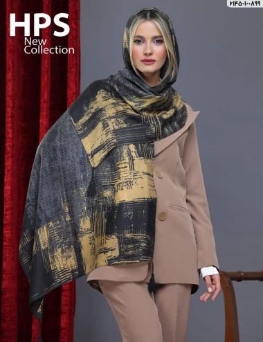 شال صابونی منگوله دار کد 61450100899