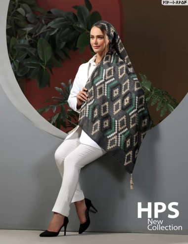 شال سی آی اسکارف منگوله دار کد 61600108654