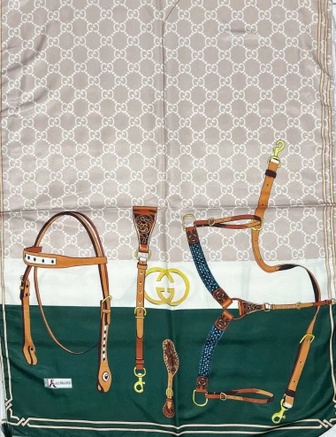 شال نخی پاییزه منگوله دار عرض 75 کد 5922