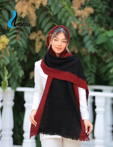 شال بافت ریشه دار عرض 60 کد 5820